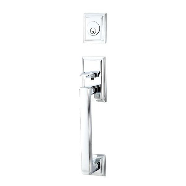 Bright Chrome Handleset, 4213GVUS26RH, EMTEK, Mfr# 4213GVUS26RH